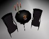 Black Lacquer Table Set