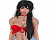 black Inaba hair