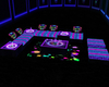 Neon Glow Sofa Set