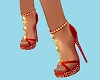 Chloe Sandals Red