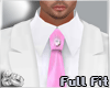 White Tux Pink Tie 2
