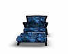 Blue/Black Rocking Chair