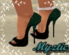 DK Teal Blended Pumps