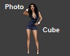 Photo Cube - Grey