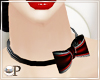 Camila Red Bow Necklace