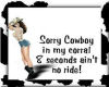 sorry cowboy
