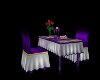 Purple Anim Weddn Table