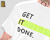 r. White GID Tee 1/2