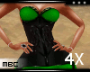 Sheer Corset Dress G 4x