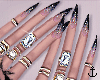 ⚓ Glam Glitter Nails