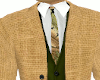 Tan Linen Suit Jacket