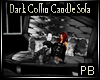 Dark Coffin Candle Sofa