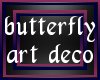 (L) butterfly art deco