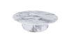 Marble coffee table