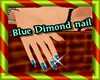 {SR}Blue nail