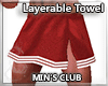 MINs Layerable Towel Red