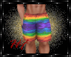 ^HF^ Rainbow Shorts