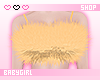 ♡ Fur Tube Yellow