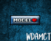 |W| Model VIP Sticker