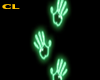  Neon Hands Green