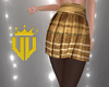 VV | Fall Chkrd Skirt