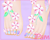 p. flower festival feet