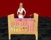 Wood/princess crib