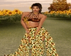 Rona Sunflower Gown