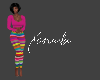 X PJ 24 Barbie Rainbow