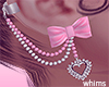 Cutie Bow Heart Earrings