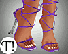 T! Purple Laced Heels