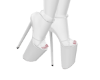 !IVC! Alba White Heels