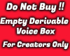 derivable voice box
