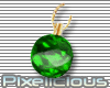 PIX B*Emerald Earrings