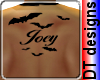 Joey bats back tattoo