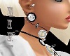 DIAMOND AN PERL EARINGS