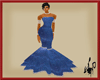 Blue-Sliver Nyrs Gown BM