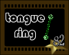 *82 Grass Tongue Ring