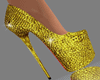 Yellow Red Bottoms Pumps