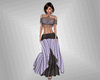 Naomi Boho Purple Dress