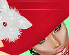 RED FASHION HAT (RED)