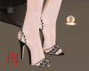 梅 megan black heels