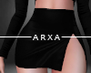 AX | Leather Skirt BLACK