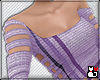 ~Cut Out Top Lilac