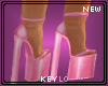 K. Sugar Barbie Heels