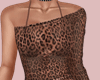 E* Brown Leopard Top