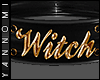 [ pvc collar ] witch