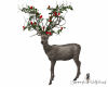 Red Roses Deer 4