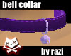 Purple Bell Collar
