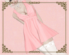 A: Blush spring dress